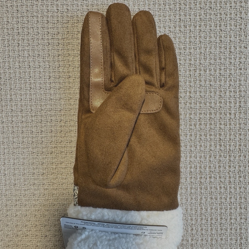 isotoner Women's Gloves L/XL Repels rain/snow touchscreen compatible NEW - Picture 4 of 4